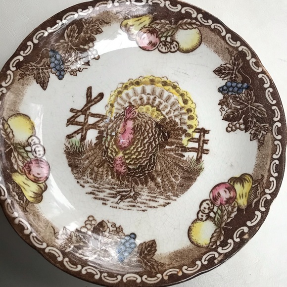 King Tom antique plate by Ironstone - Picture 2 of 7